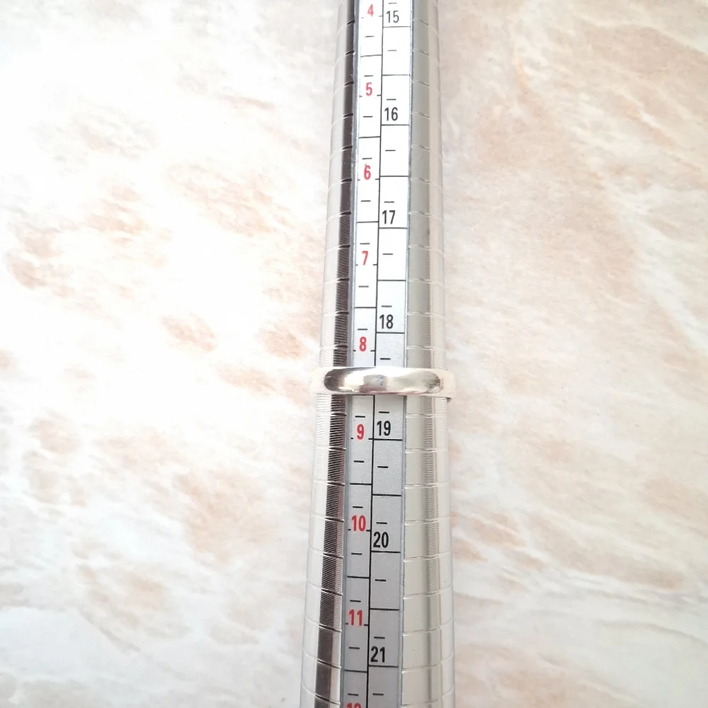 Artisan Handmade Red Rose Dahlia Turquoise 925 Sterling Silver Ring 8 1/2 - Picture 7 of 7